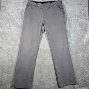 Travis Mathew Golf Pants Performance Dress Casual‎ Gray Size 36